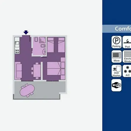 Your Escape Just 250mt From The Apartment Bibione